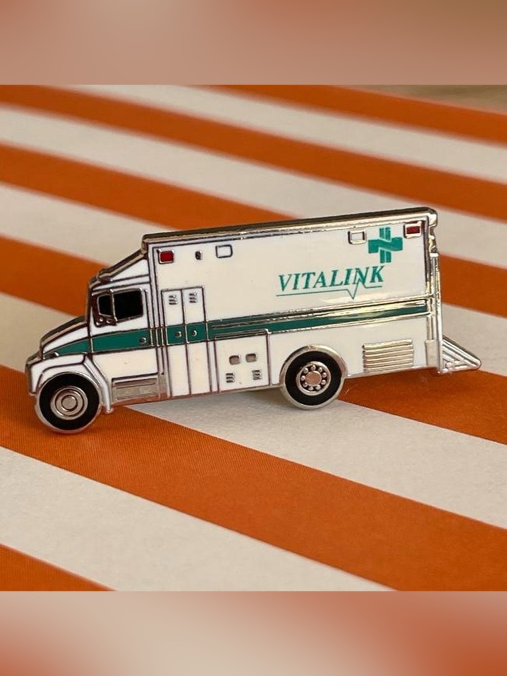 Ambulance enamel pin